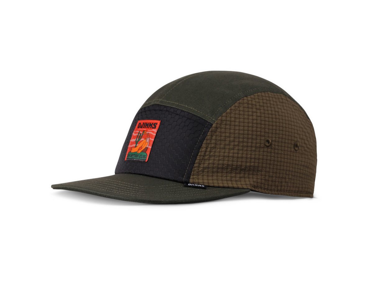 Djinns Flat Cap Djinns 5 Panel Flat Cap Resting Man (5 Panel Cap, Basecap) von Djinns