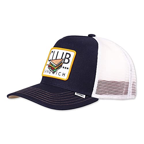 Djinns - Food Club Sandwich (Navy) - Trucker Cap Meshcap Hat Kappe Mütze Caps von Djinns