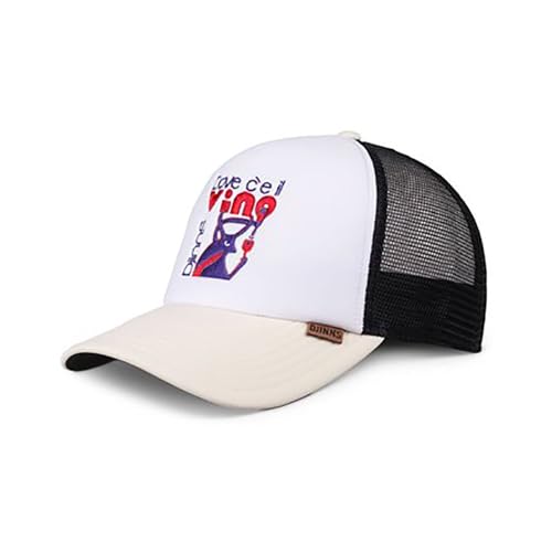 Djinns - Food Vino (Pino/White) - Trucker Cap Meshcap Hat Kappe Mütze Caps von Djinns