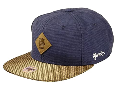 Djinns Glencheck 6 Panel Strapback Cap mit exklusivem Capspin Anstecker One Size verstellbar in Navy - One-Size Djinns Glencheck 6 Panel Strapback Cap mit exklusivem Capspin Anstecker One Size verstellbar in Navy - One-Size von Djinns