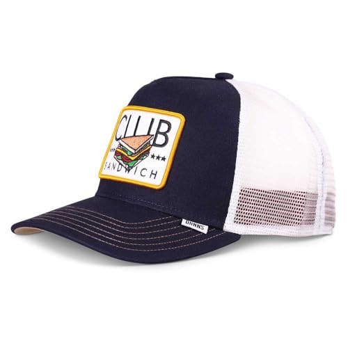 Djinns HFT Cap Food Club Sandwich Navy von Djinns