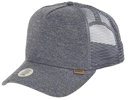 Djinns Trucker Cap HFT FINEDOTS Grey Grau, Size:ONE Size von Djinns