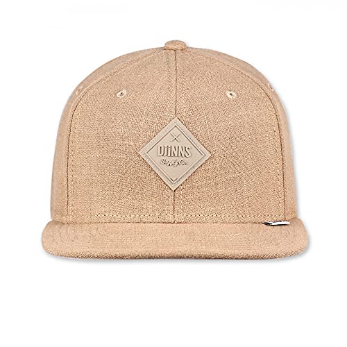 Djinns Herren Kappe Light Canvas Snapback Cap (Sand) von Djinns