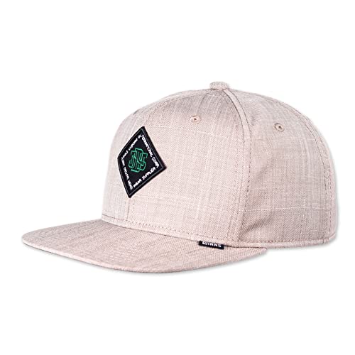 Djinns Herren Snapback Caps OX Diamond beige Verstellbar von Djinns