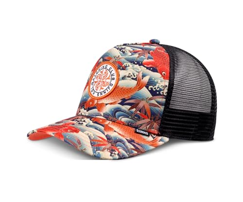 Djinns - Koi Watching (Multi) - Trucker Cap Meshcap Hat Kappe Mütze Caps von Djinns