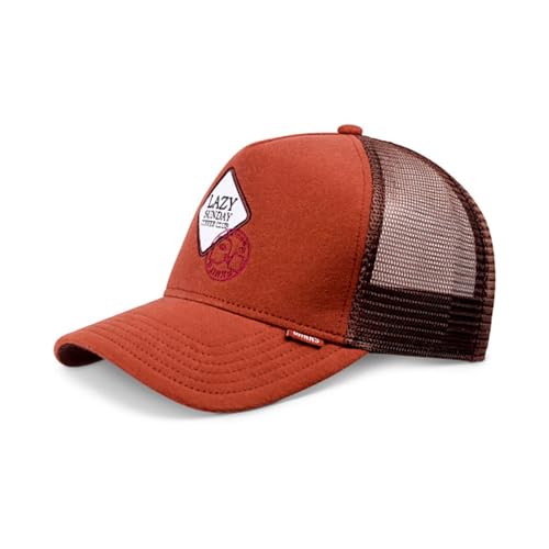 Djinns - LSCC Jersey (rust brown) - Trucker Cap Meshcap Hat Kappe Mütze Caps von Djinns