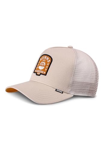 Djinns - Lazy Sunday (Khaki/Offwhite) - Trucker Cap Meshcap Hat Kappe Mütze Caps von Djinns