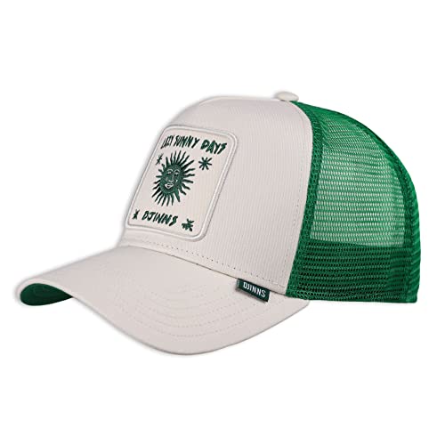 Djinns - Lazy Sunny Days (beige/Green) - Trucker Cap Meshcap Hat Kappe Mütze Caps von Djinns