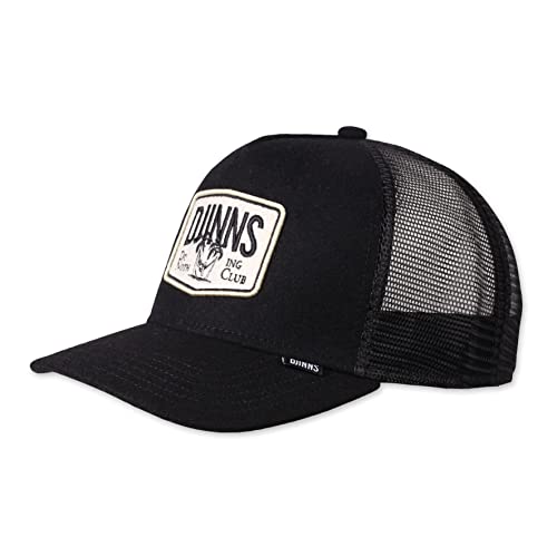 Djinns - Melton Wool (Black) - Trucker Cap Meshcap Hat Kappe Mütze Caps von Djinns