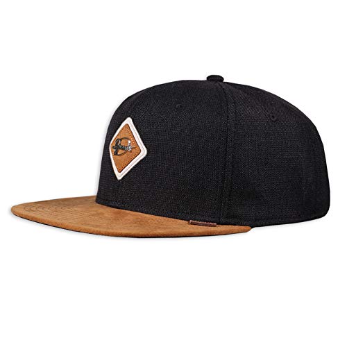 Djinns - Metal Patch (Black) - Snapback Cap Baseballcap Hat Kappe Mütze Caps von Djinns