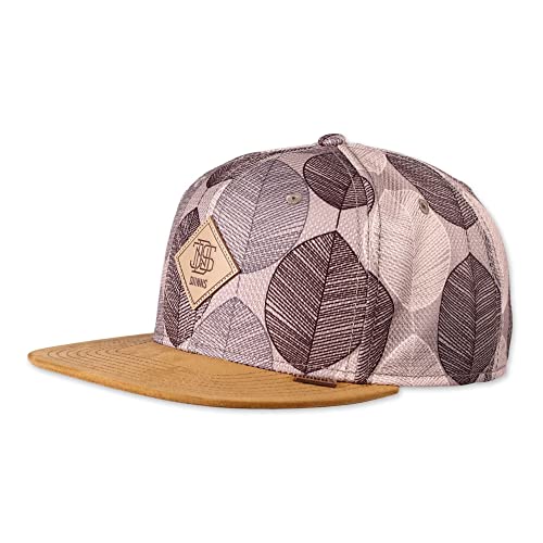 Djinns - Mod Leaf (beige Brown) - Snapback Cap Baseballcap Hat Kappe Mütze Caps von Djinns