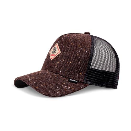 Djinns - Mon Spots (dark brown) - Trucker Cap Meshcap Hat Kappe Mütze Caps von Djinns