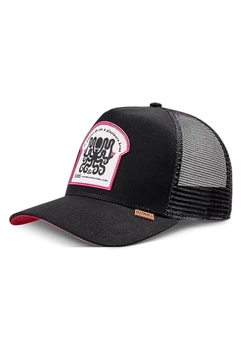 Djinns - Octovino (Black) - Trucker Cap Meshcap Hat Kappe Mütze Caps von Djinns