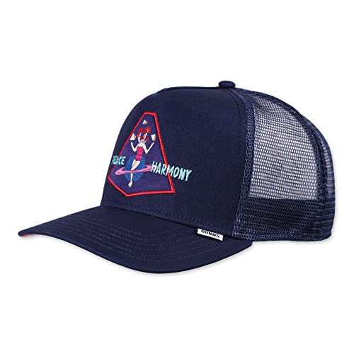 Djinns - Peace & Harmony (Navy) - Trucker Cap Meshcap Hat Kappe Mütze Caps von Djinns