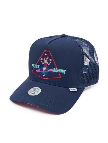 Djinns Peace & Harmony Brown HFT Trucker Cap - One-Size von Djinns