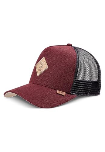 Djinns - Plainlace (Wine) - Trucker Cap Meshcap Hat Kappe Mütze Caps von Djinns