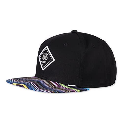 Djinns - Psycho Zigzag (Black) - Snapback Cap Baseballcap Hat Kappe Mütze Caps von Djinns