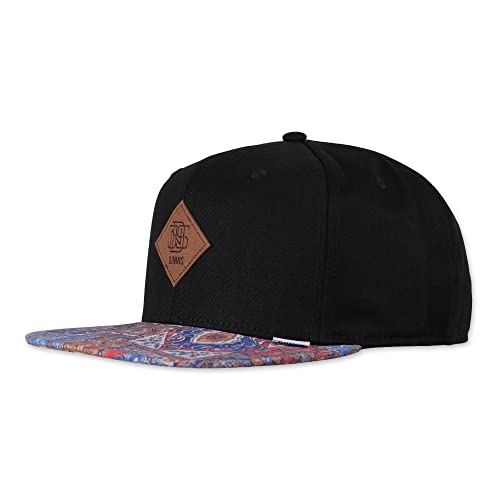 Djinns - SizilCloth (Rev.Multi Black) - Snapback Cap Baseballcap Hat Kappe Mütze Caps von Djinns