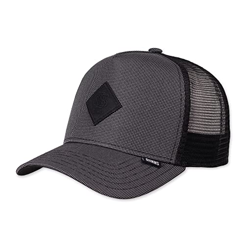 Djinns - SkyNylon (Black) - Trucker Cap Meshcap Hat Kappe Mütze Caps von Djinns