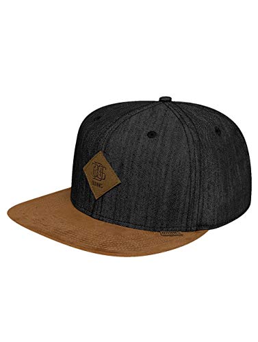 Djinns Snapback Cap 6P SB Linen Black, Size:ONE Size von Djinns