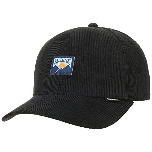 Djinns Snapback Cap 6P TRUEFIT Cord Mountains Black Schwarz, Size:OneSize von Djinns