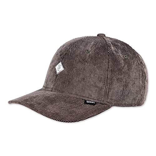 Djinns Snapback Cap 6P TrueFit SOFTCORD Plate Grey Dunkelgrau, Size:OneSize von Djinns