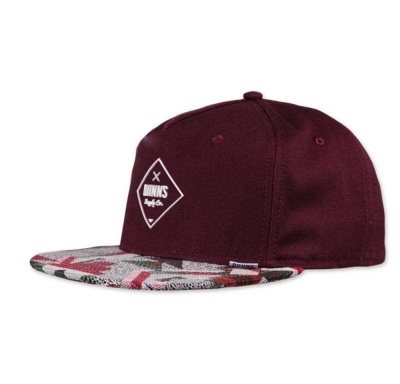 Djinns Snapback Cap Djinns 5 Panel Snapback Cap Rubber Aztek (Basecap) von Djinns