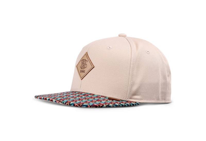 Djinns Snapback Cap Djinns 6 Panel Snapback Cap Colour Triangle Rev. Khaki (Basecap, Snapback Cap) von Djinns