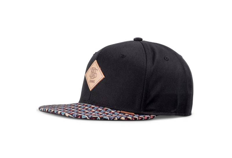 Djinns Snapback Cap Djinns 6 Panel Snapback Cap Colour Triangle Rev. Black (Basecap, Snapback Cap) von Djinns