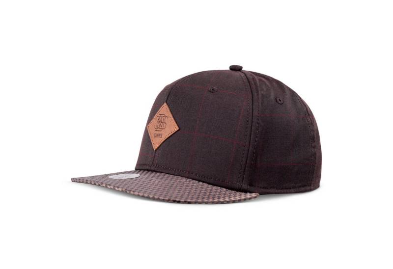 Djinns Snapback Cap Djinns 6 Panel Snapback Cap GlenCheck brown (Snapback Cap, Basecap) von Djinns