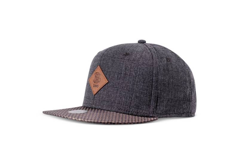 Djinns Snapback Cap Djinns 6 Panel Snapback Cap GlenCheck grey (Snapback Cap, Basecap) von Djinns