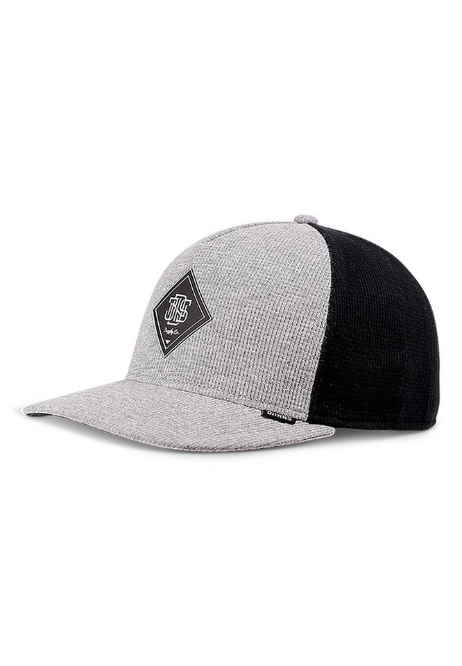 Djinns Snapback Cap Djinns Cap HFT TINY WAFFLE Grey Black Grau Schwarz von Djinns