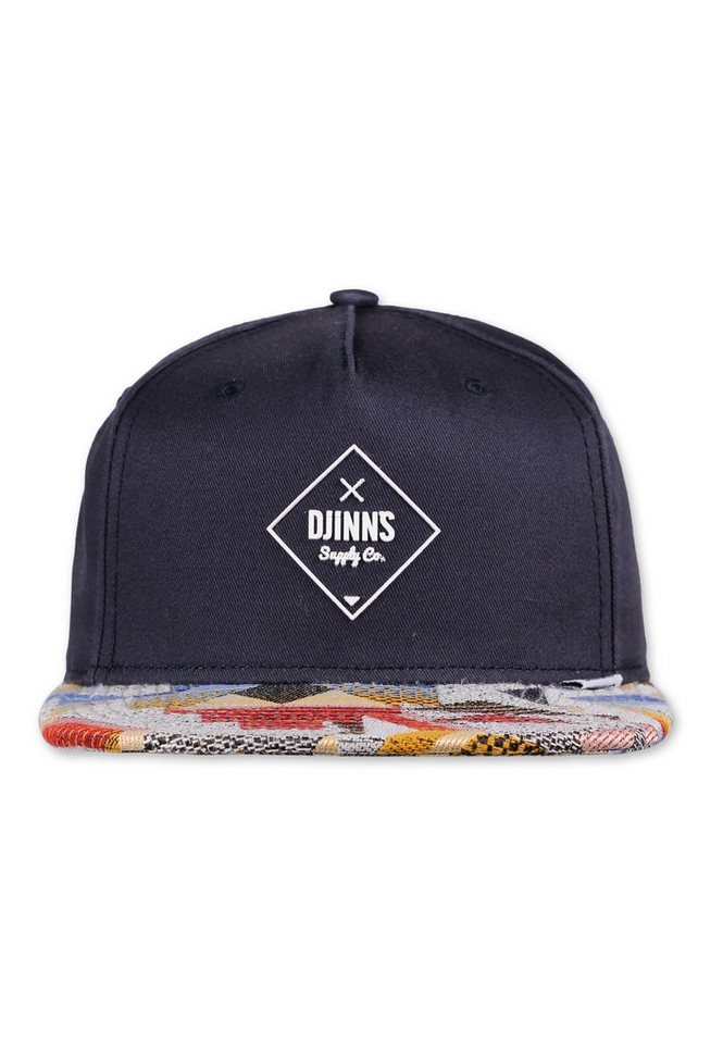 Djinns Snapback Cap Djinns Djinns 5p Sb Rubber Aztek 5 Panel Caps von Djinns