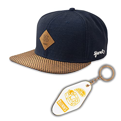 Djinns - Snapback - Limited Schlüsselanhänger (Glencheck Navy) von Djinns