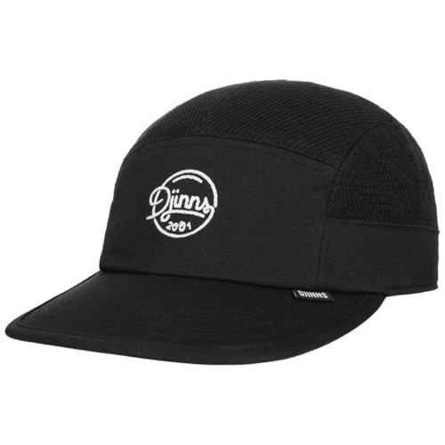 Djinns - Summer Knit (Black) - 5 Panel Soft Flatcap Cap Cappy Caps Hut Hat Kappe Mütze Caps von Djinns