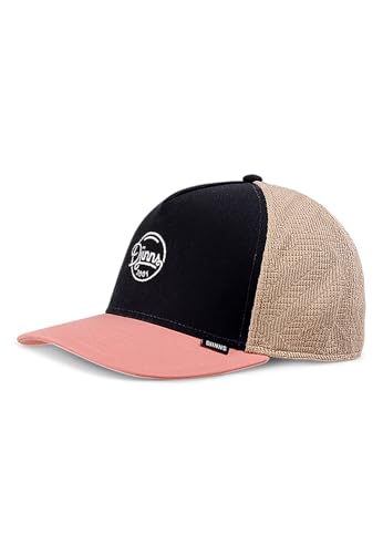 Djinns - Summer Knit (Navy/Khaki/Rose) - Trucker Cap Meshcap Hat Kappe Mütze Caps von Djinns