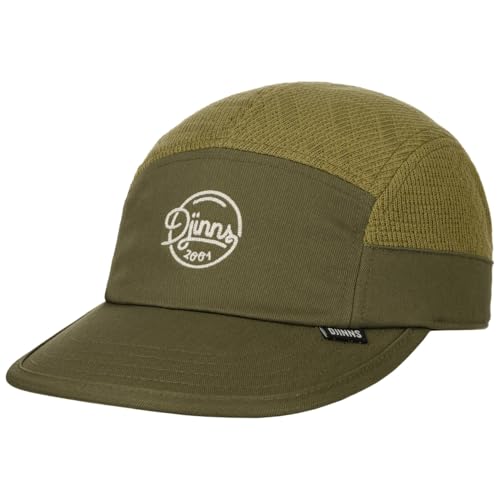 Djinns - Summer Knit (Olive) - 5 Panel Soft Flatcap Cap Cappy Caps Hut Hat Kappe Mütze Caps von Djinns