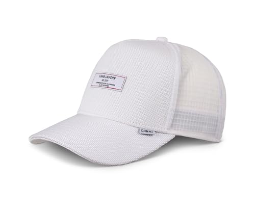 Djinns - Tech Mix (White) - Trucker Cap Meshcap Hat Kappe Mütze Caps von Djinns