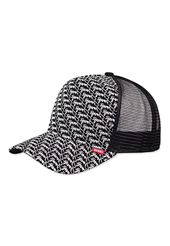 Djinns Trucker Cap HFT Allover Black Schwarz, Size:OneSize von Djinns