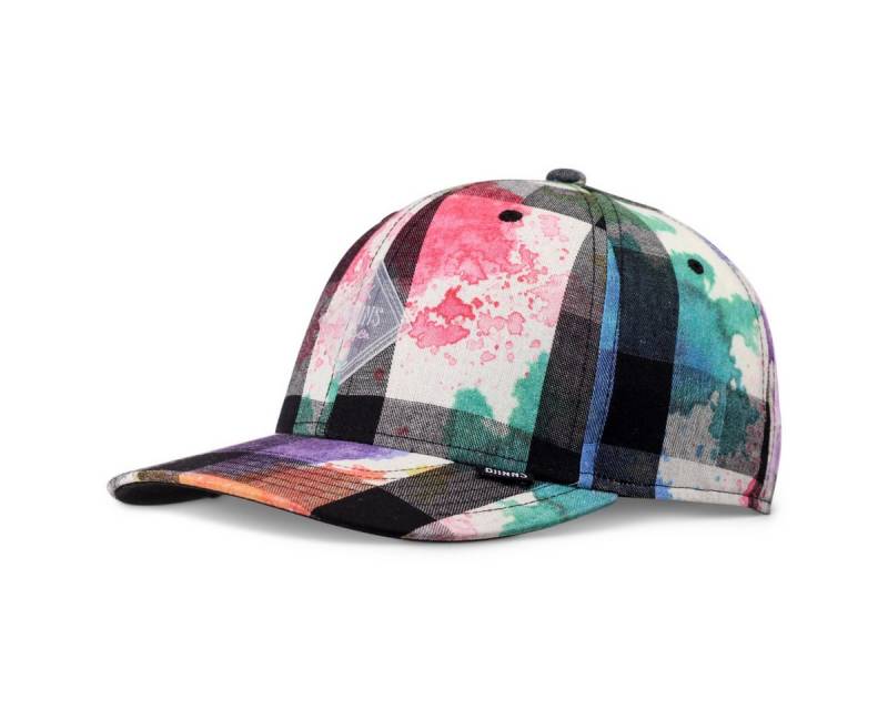 Djinns Trucker Cap Djinns 6 Panel TrueFit Dirty Check Black/Multi (True Fit Cap) von Djinns