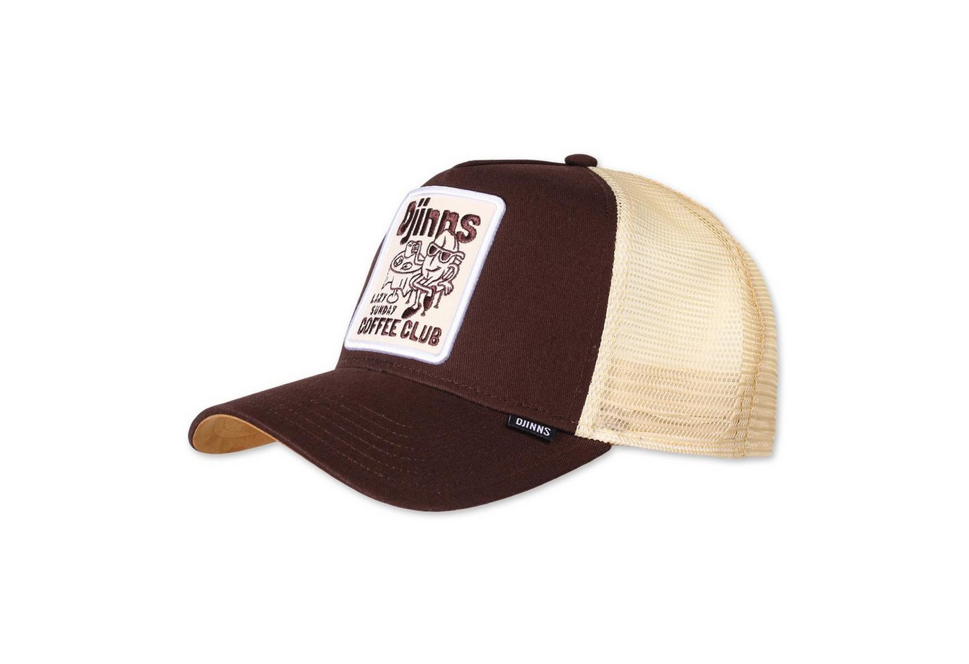 Djinns Trucker Cap Djinns HFT Cap Coffee (Basecap, Basecap, Meshcap, Trucker Kappe) von Djinns