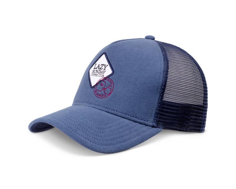 Djinns Trucker Cap Djinns HFT Cap LSCC Jersey Mid Blue (Meshcap) von Djinns