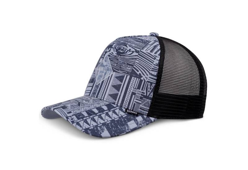 Djinns Trucker Cap Djinns HFT Cap ShirtFab #4 Blue/Slate (Basecap, Meshcap, Trucker Kappe) von Djinns