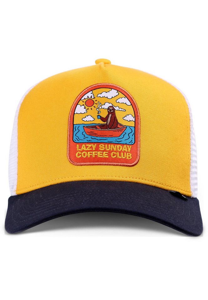 Djinns Trucker Cap Djinns HFT Cap Sunday Sloth von Djinns