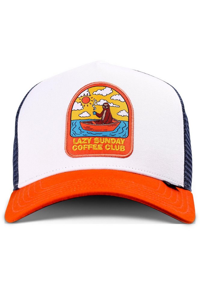 Djinns Trucker Cap Djinns HFT Cap Sunday Sloth von Djinns