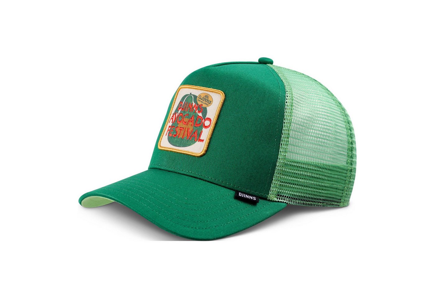 Djinns Trucker Cap Djinns HFT Trucker Cap Avo Festival Green (Basecap, Meshcap, Trucker Kappe) von Djinns