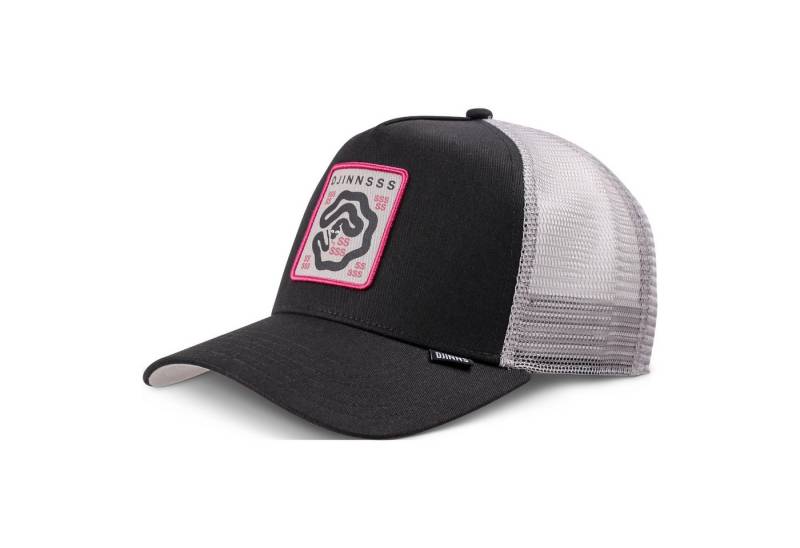 Djinns Trucker Cap Djinns HFT Trucker Cap DJINNSSS Black (Basecap, Meshcap, Trucker Kappe) von Djinns