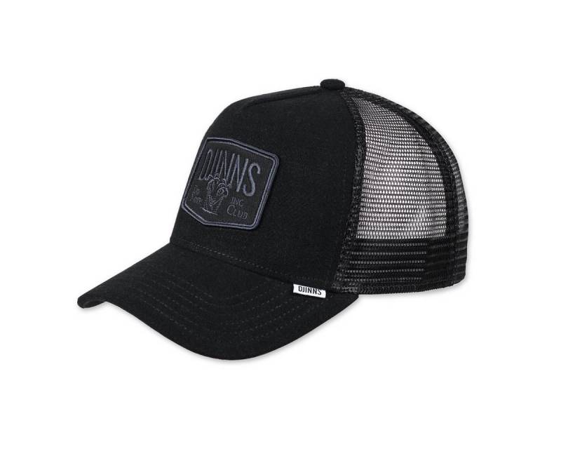 Djinns Trucker Cap Djinns HFT Trucker Cap Hippy Canvas black (Meshcap) von Djinns