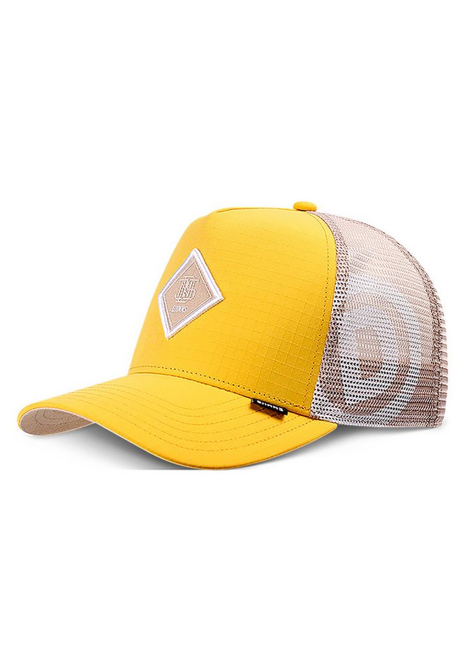 Djinns Trucker Cap Djinns New HFT Trucker Cap Big RipStop Corn Gelb von Djinns