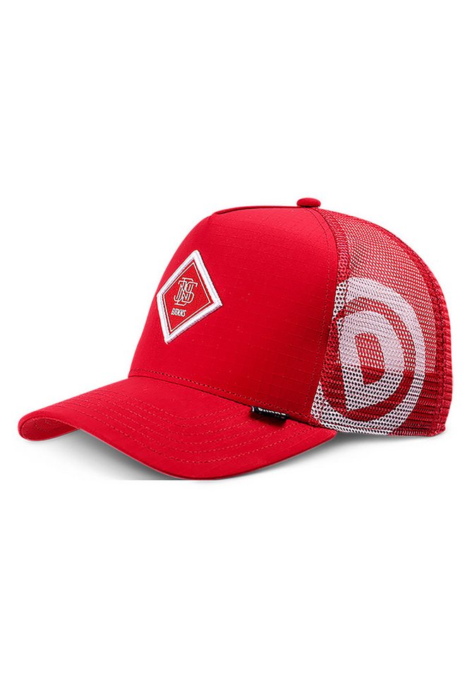 Djinns Trucker Cap Djinns New HFT Trucker Cap Big RipStop Red Rot von Djinns